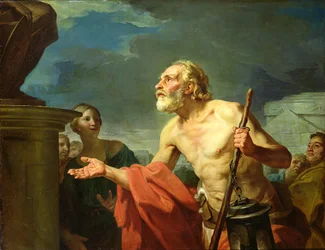 Diogenes Asking for Alms, 1767